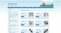 Desktop Screenshot of ecablemart.com
